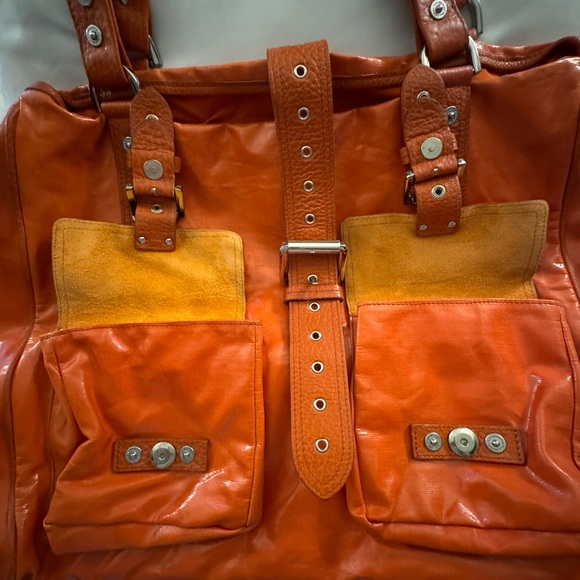 Mulberry Roxanne Leather & Canvas Tote - Picture 3 of 11